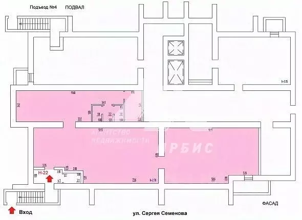 Офис в Алтайский край, Барнаул ул. Сергея Семенова, 14 (179 м) - Фото 2