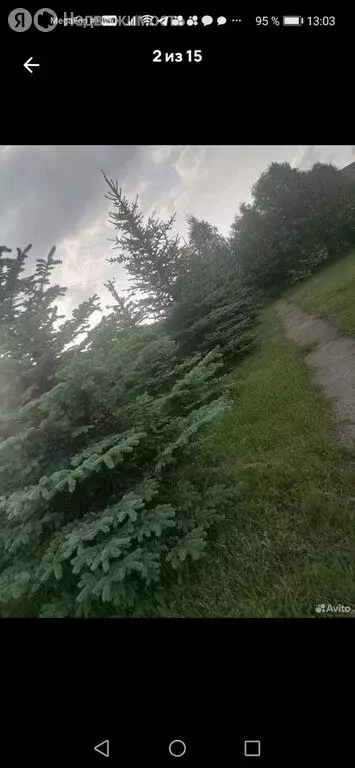 Участок в посёлок Комсомольский, Вишнёвая улица (13.2 м) - Фото 1