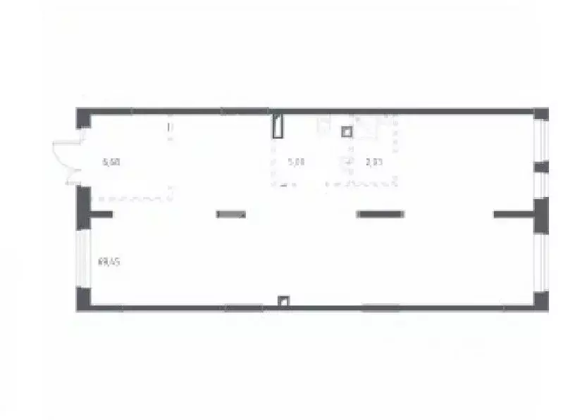 Торговая площадь в Московская область, Домодедово городской округ, с. ... - Фото 2
