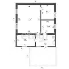 Дом в Крым, Сакский район, Митяевское с/пос, с. Шелковичное ул. ... - Фото 1