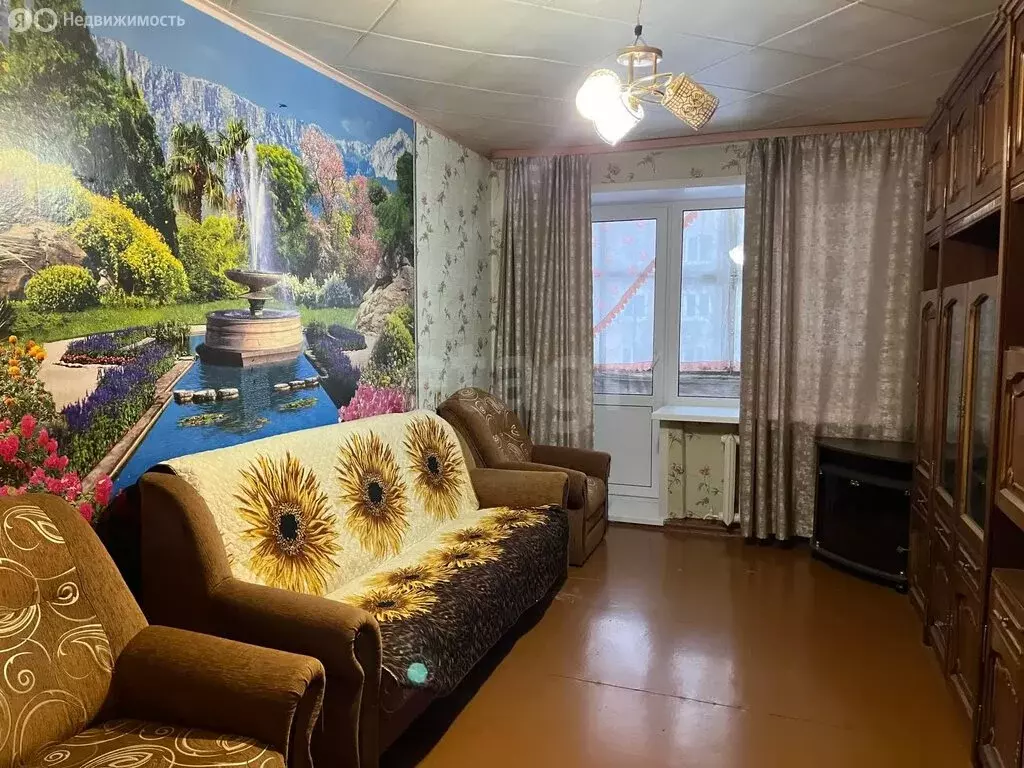 2-комнатная квартира: Сосногорск, Сосногорск, улица Гайдара, 8 (44.5 ... - Фото 1