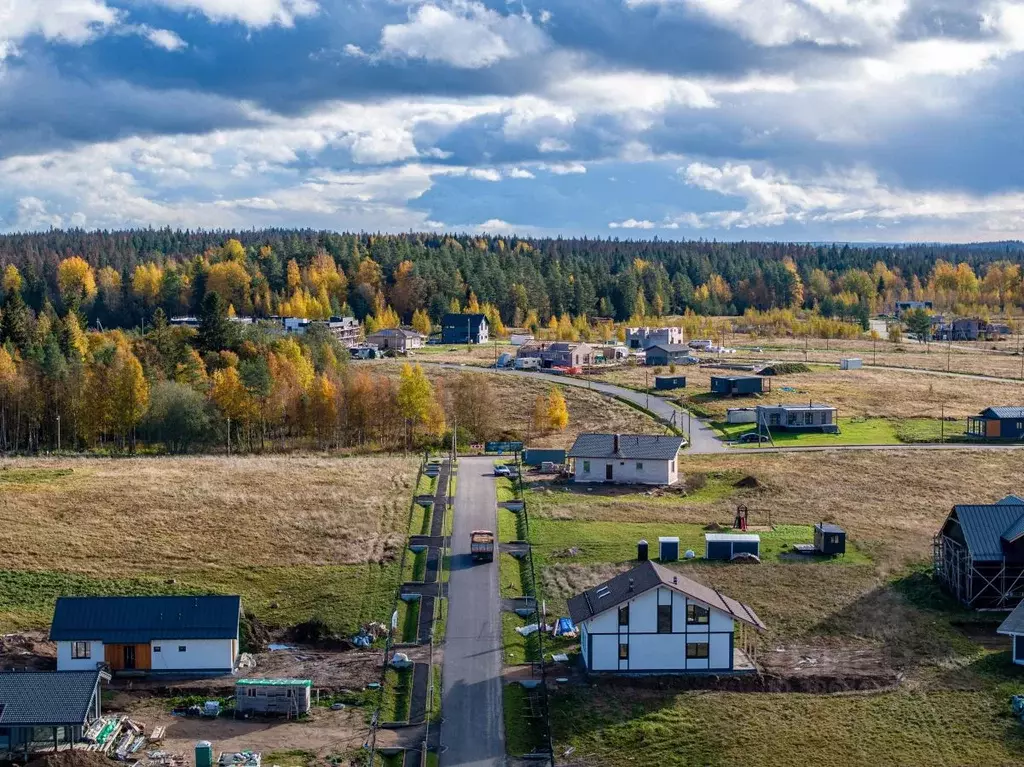 Участок в Ленинградская область, Выборгский район, Первомайское с/пос, ... - Фото 1