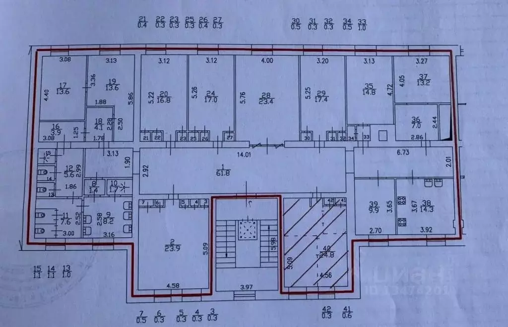 Комната Санкт-Петербург просп. Стачек, 67К3 (25.0 м) - Фото 2