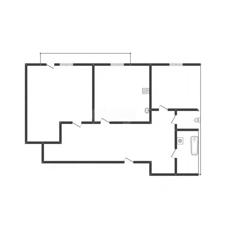 2-к кв. Иркутская область, Ангарск 29-й мкр, 17 (49.7 м) - Фото 2