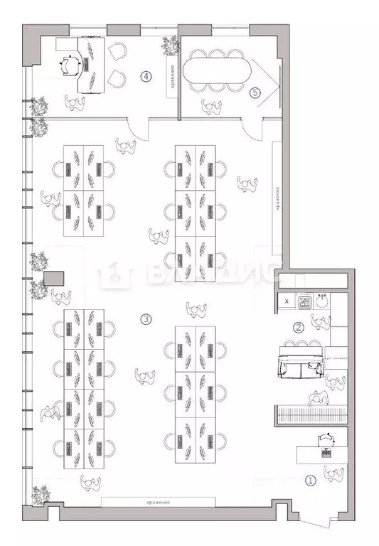 Офис (162.5 м) - Фото 2