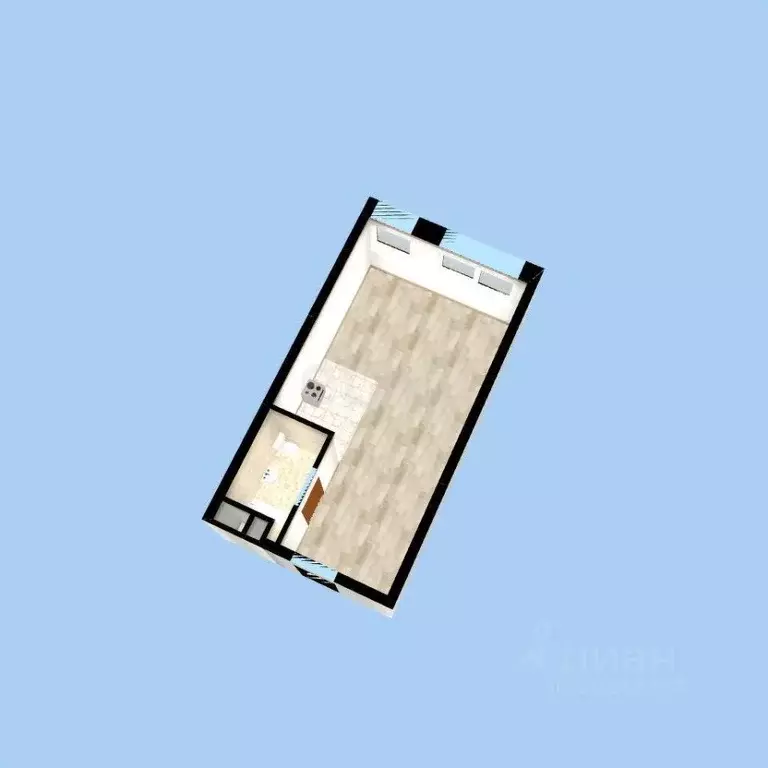 Студия Башкортостан, Уфа ул. Аксакова, 81 (31.5 м) - Фото 2