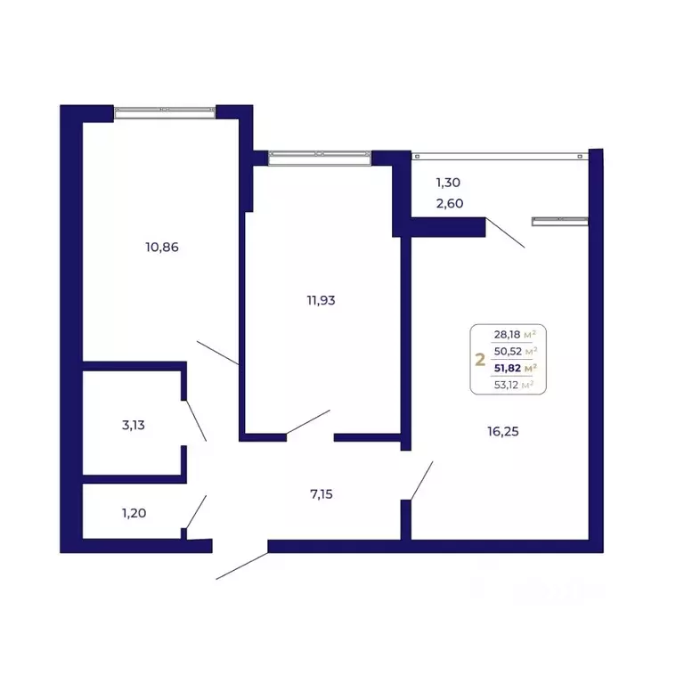 2-к кв. Башкортостан, Уфа Затон-Восточный жилрайон, Паруса жилой ... - Фото 0
