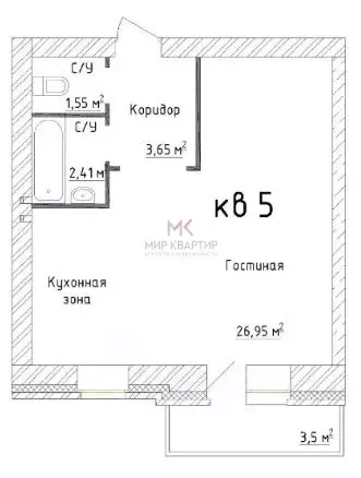 Студия Хакасия, Усть-Абаканский район, с. Калинино ул. Ленина, 48 ... - Фото 1