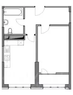 1-к кв. Чеченская республика, Шали Шалинский район, Ахмат жилой ... - Фото 1