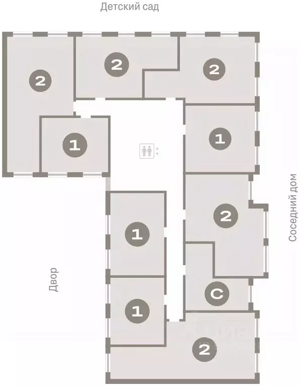 1-к кв. Свердловская область, Екатеринбург пер. Торфяной, 4 (36.1 м) - Фото 2