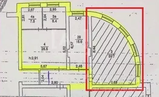 Офис в Челябинская область, Челябинск ул. Труда, 95 (40 м) - Фото 1