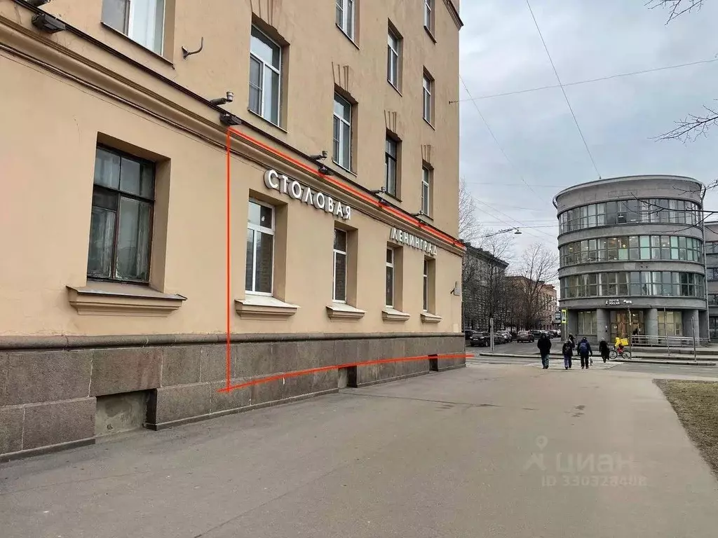 Помещение свободного назначения в Санкт-Петербург просп. Стачек, 16 ... - Фото 2