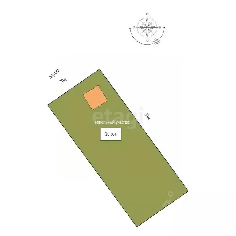 Участок в Калужская область, Дзержинский район, Дворцы с/пос, д. ... - Фото 2