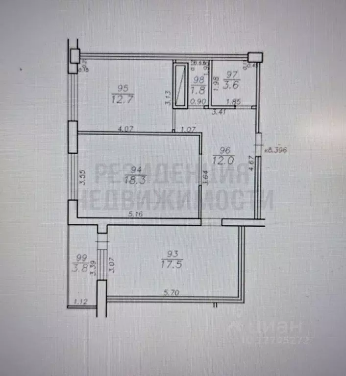 2-к кв. Самарская область, Самара просп. Карла Маркса, 32 (65.9 м) - Фото 1
