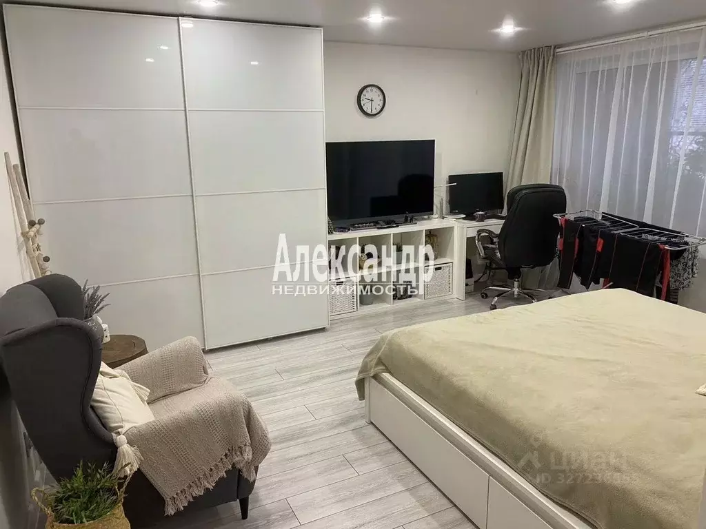 2-к кв. Санкт-Петербург Витебский просп., 33К1 (45.6 м) - Фото 1