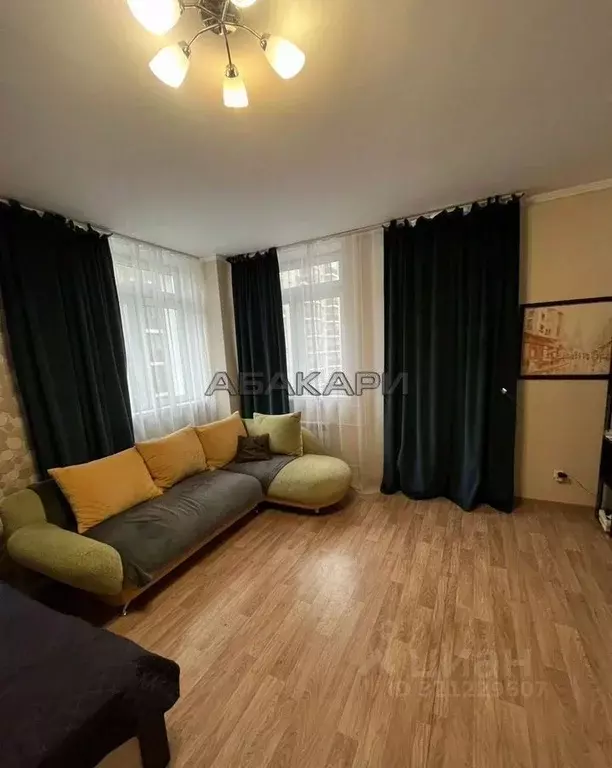 1-к кв. Красноярский край, Красноярск ул. Чернышевского, 75А (46.0 м) - Фото 0