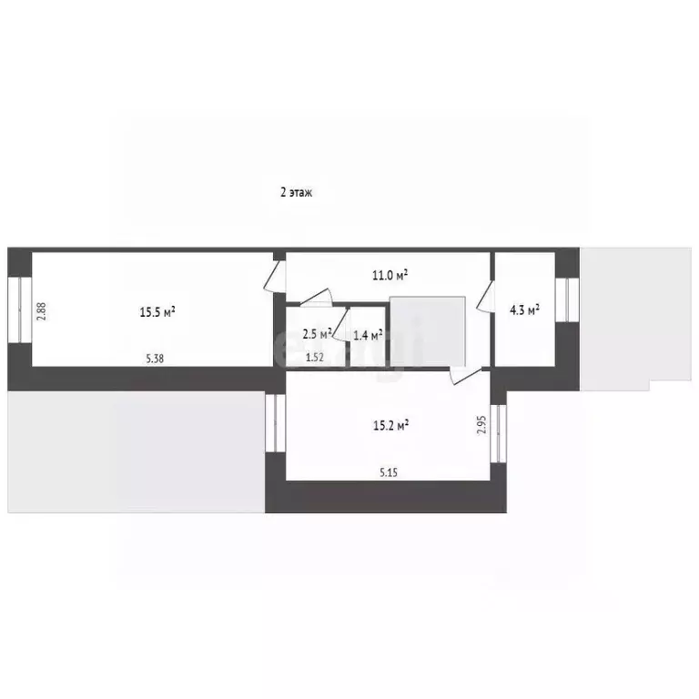 Дом в Крым, Сакский район, с. Уютное ул. Приморская, 12 (178 м) - Фото 2