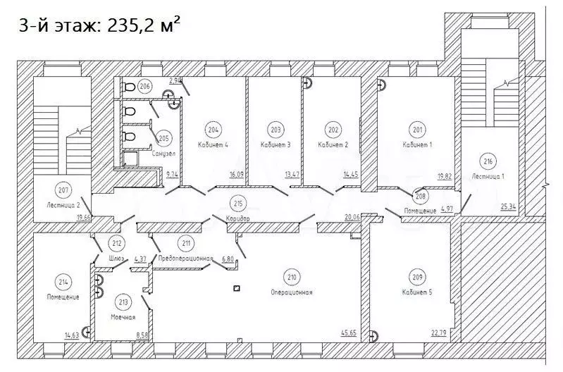 Аренда ПСН 235.2 м2 м. Чистые пруды в цао - Фото 0