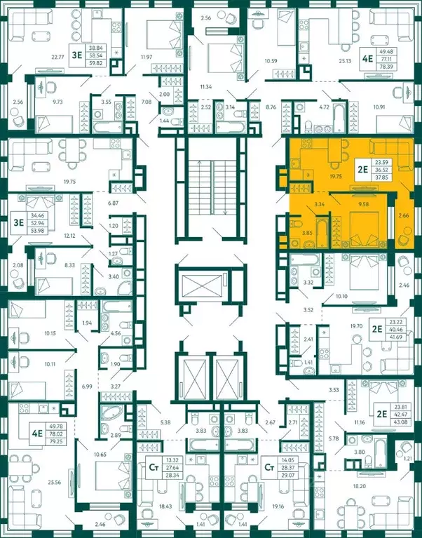 1-к кв. Башкортостан, Уфа Зеленая Роща жилрайон, Терле Парк жилой ... - Фото 2