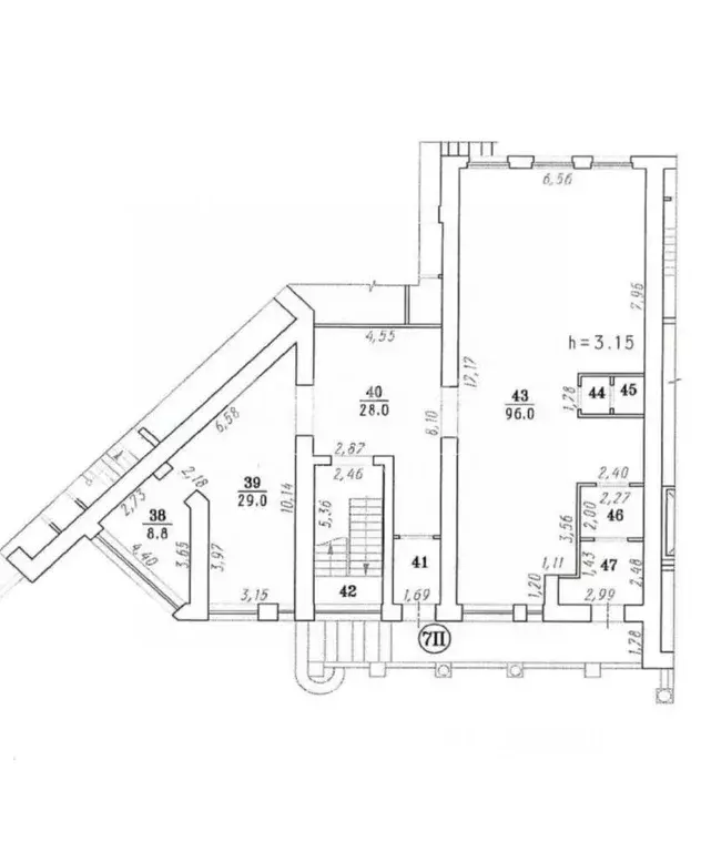 Помещение свободного назначения в Омская область, Омск ул. Фрунзе, 49 ... - Фото 2