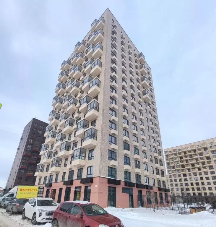 1-к кв. Татарстан, Казань ул. Анаса Тазетдинова, 7к4 (32.7 м) - Фото 1