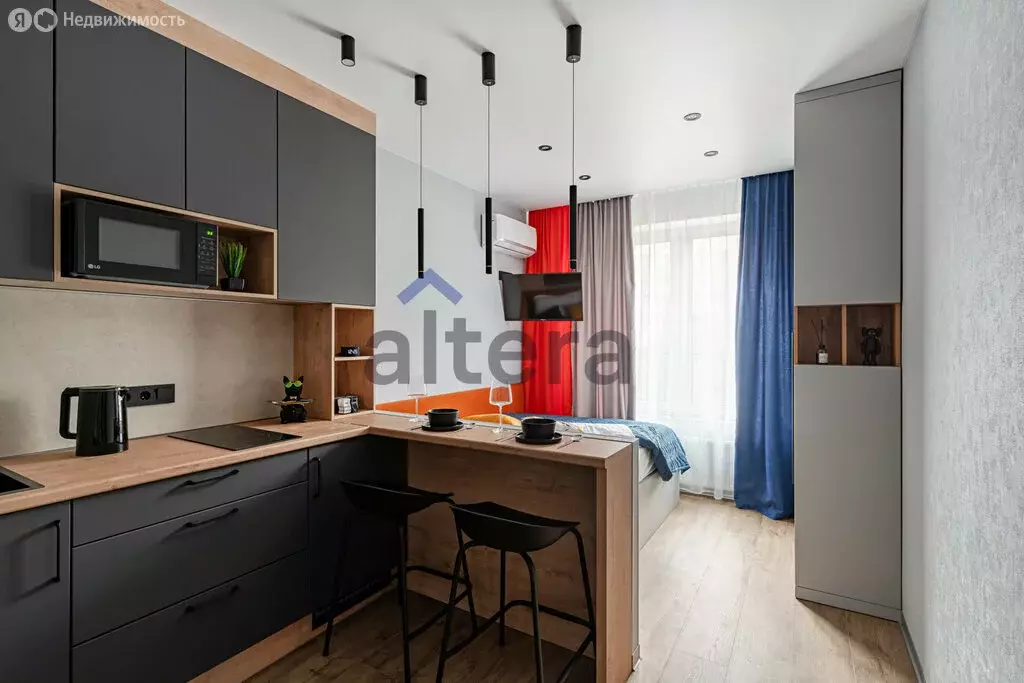 1-комнатная квартира: Казань, улица Новаторов, 8А (40 м) - Фото 2