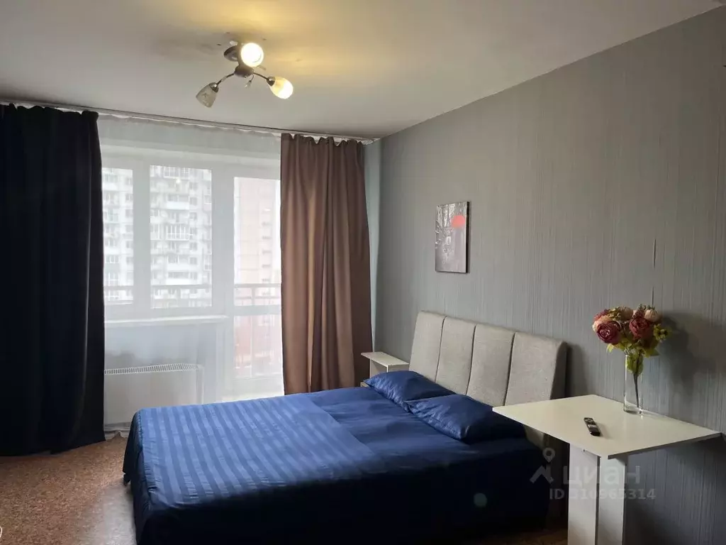 1-к кв. Кемеровская область, Новокузнецк просп. Н.С. Ермакова, 10 ... - Фото 2