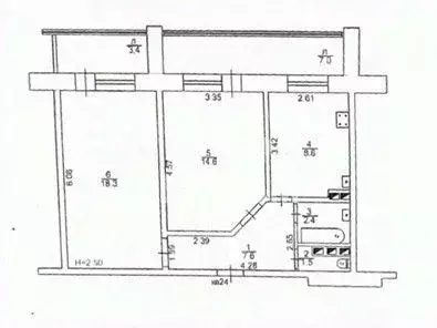 2-к кв. Удмуртия, Завьяловский район, с. Октябрьский ул. Полесская, 3 ... - Фото 2