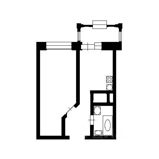 1-к кв. Краснодарский край, Краснодар ул. 3-я Трудовая, 1/3 (30.0 м) - Фото 1