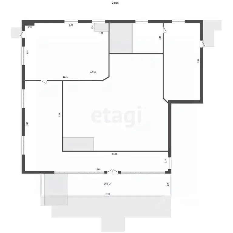 Помещение свободного назначения в Ростовская область, Шахты ул. ... - Фото 2