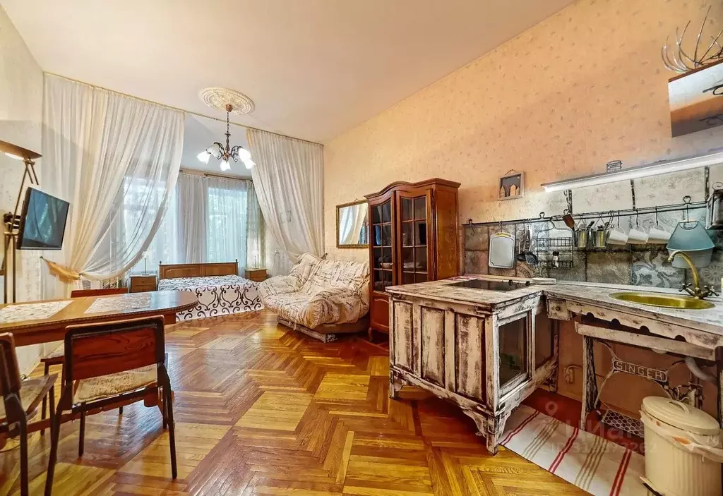 Студия Санкт-Петербург Лиговский просп., 80 (38.0 м) - Фото 1