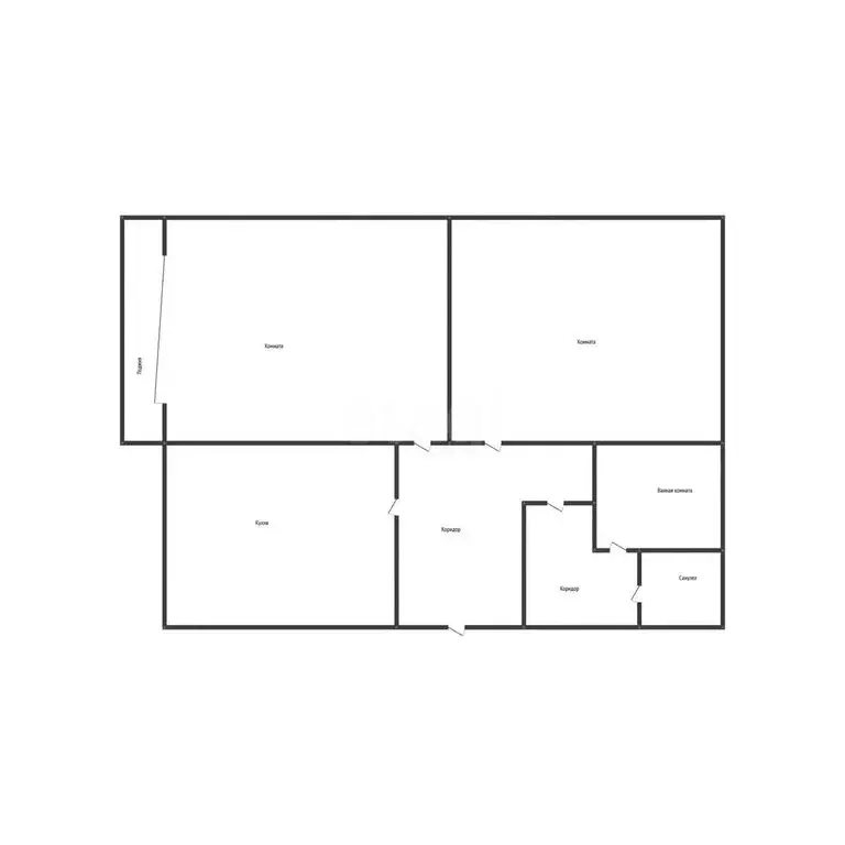 2-комнатная квартира: Краснодар, микрорайон Комсомольский, улица 30-й ... - Фото 1