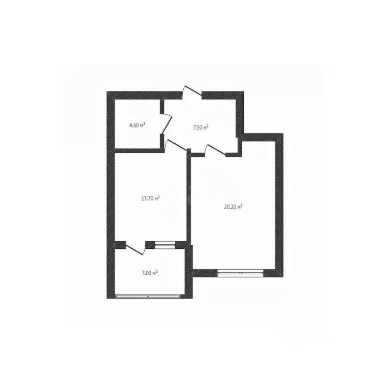 1-к кв. Брянская область, Брянск ул. Ромашина, 32 (51.2 м) - Фото 0
