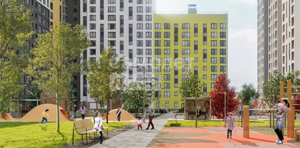 1-к кв. Курская область, Курск ул. Энгельса, 158к2 (31.74 м) - Фото 1