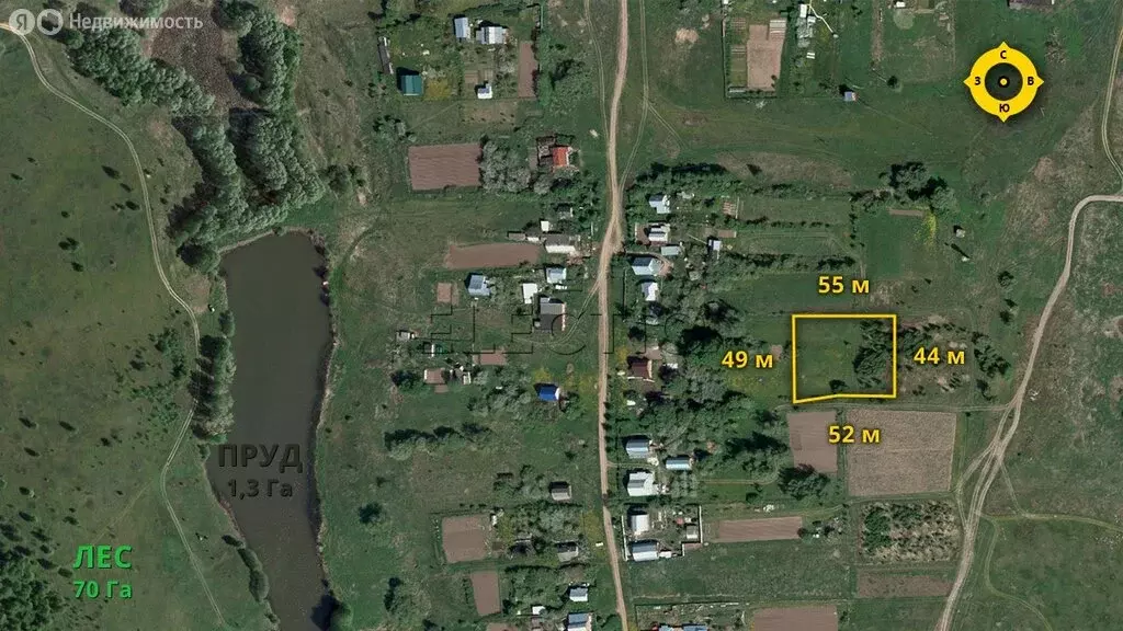 Участок в Московская область, муниципальный округ Зарайск, деревня ... - Фото 2