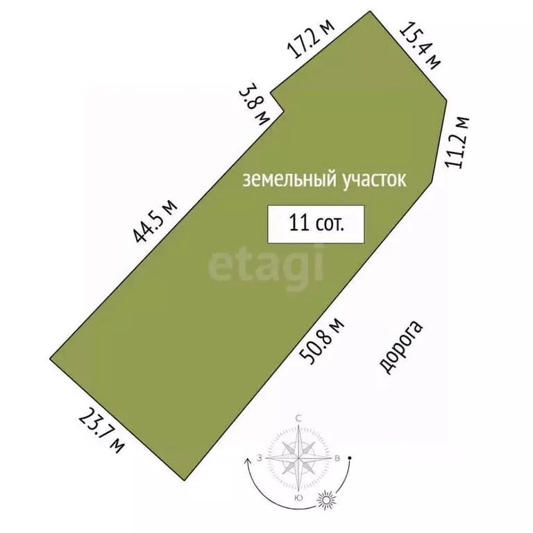 Участок в Свердловская область, Тугулымский муниципальный округ, д. ... - Фото 2
