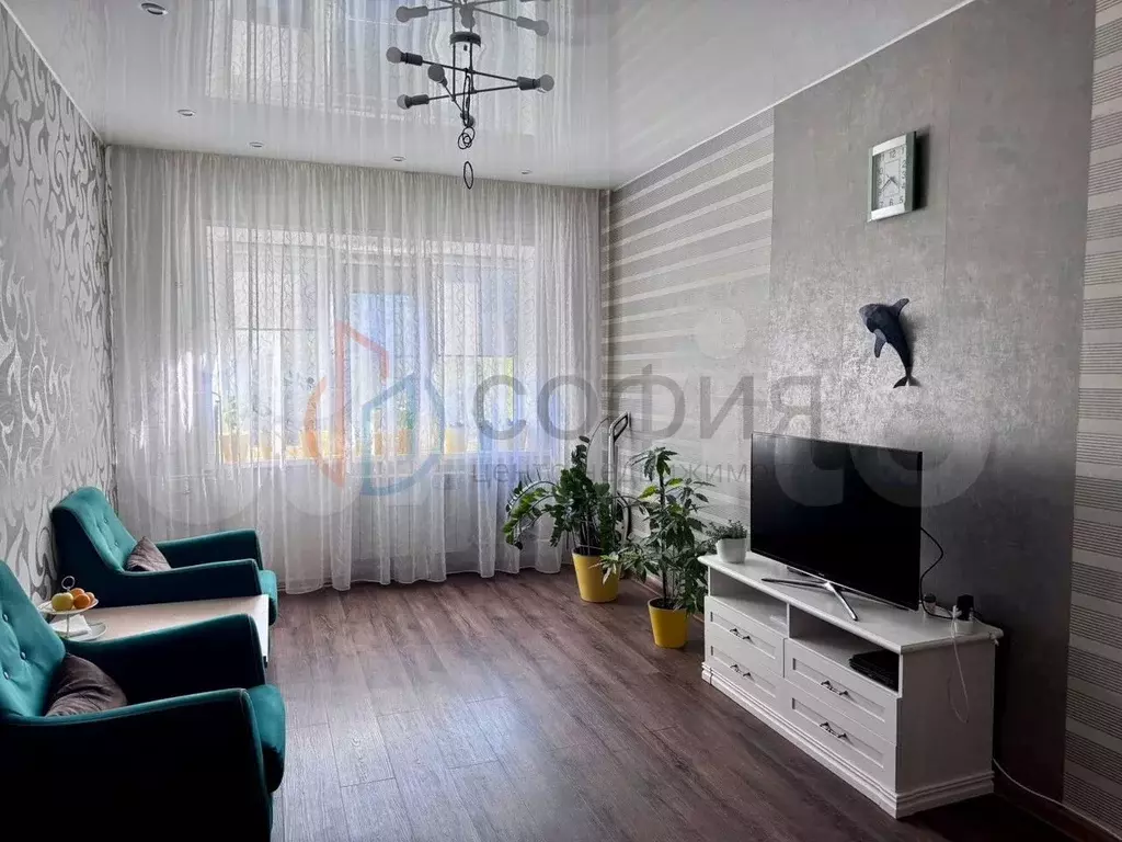 2-к. квартира, 50,1 м, 3/9 эт. - Фото 1