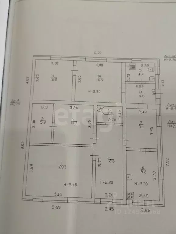 Дом в Краснодарский край, Темрюкский район, пос. Сенной пер. Веселый ... - Фото 1