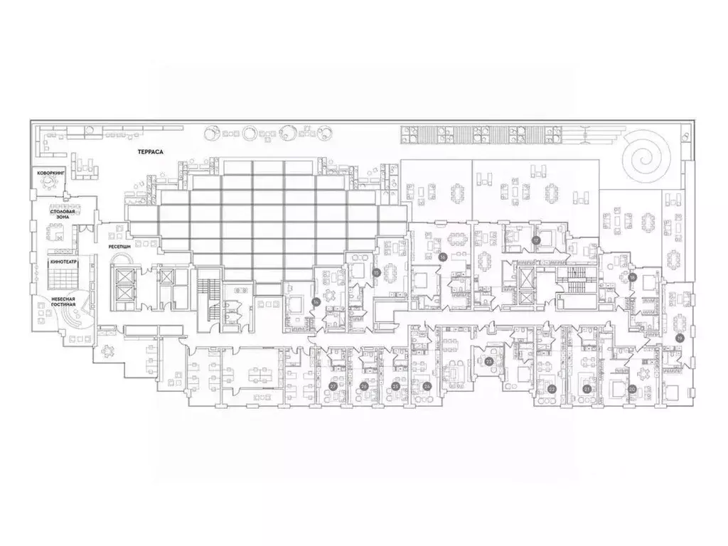 Офис в Москва просп. Академика Сахарова, 7 (164 м) - Фото 2