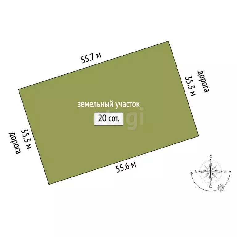 Участок в Челябинская область, Сосновский муниципальный округ, пос. ... - Фото 1