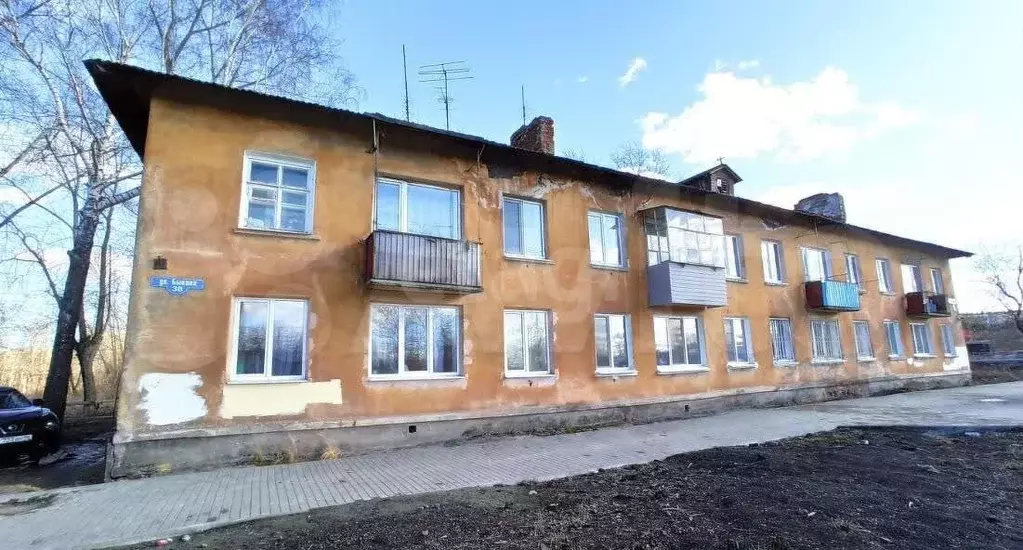 1-к. квартира, 32,6 м, 2/2 эт. - Фото 0