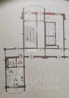 Студия Новосибирская область, Новосибирск ул. Одоевского, 1/8 (18.0 м) - Фото 2