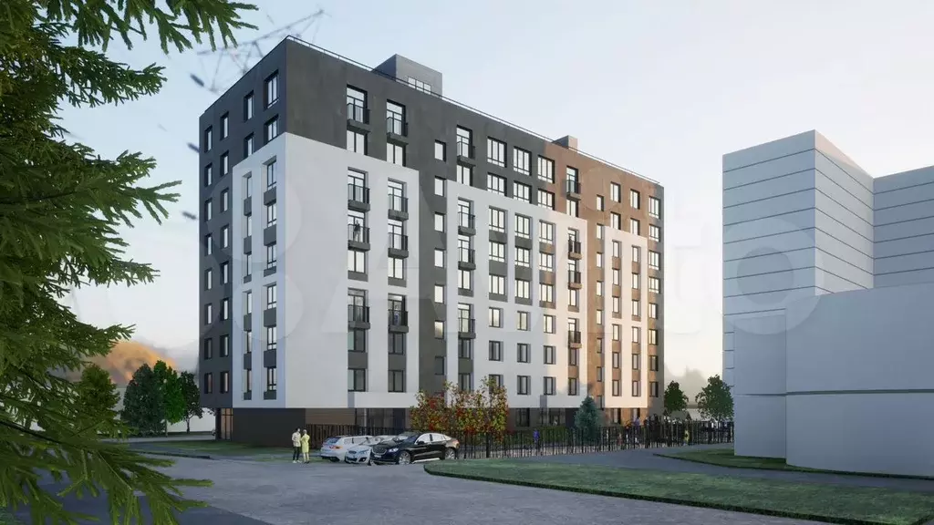 3-к. квартира, 75,1 м, 8/9 эт. - Фото 1