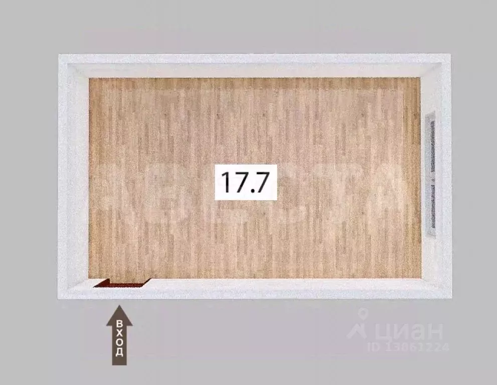 Комната Омская область, Омск ул. 24-я Северная, 212 (17.7 м) - Фото 2