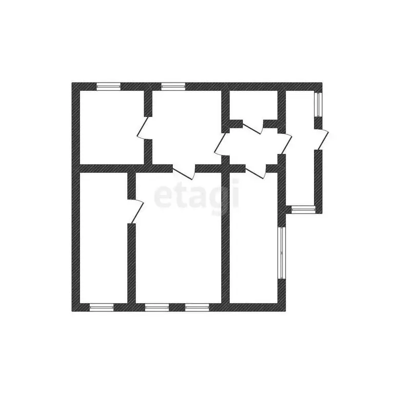 Дом в Белгородская область, городское поселение Ровеньки, рабочий ... - Фото 1
