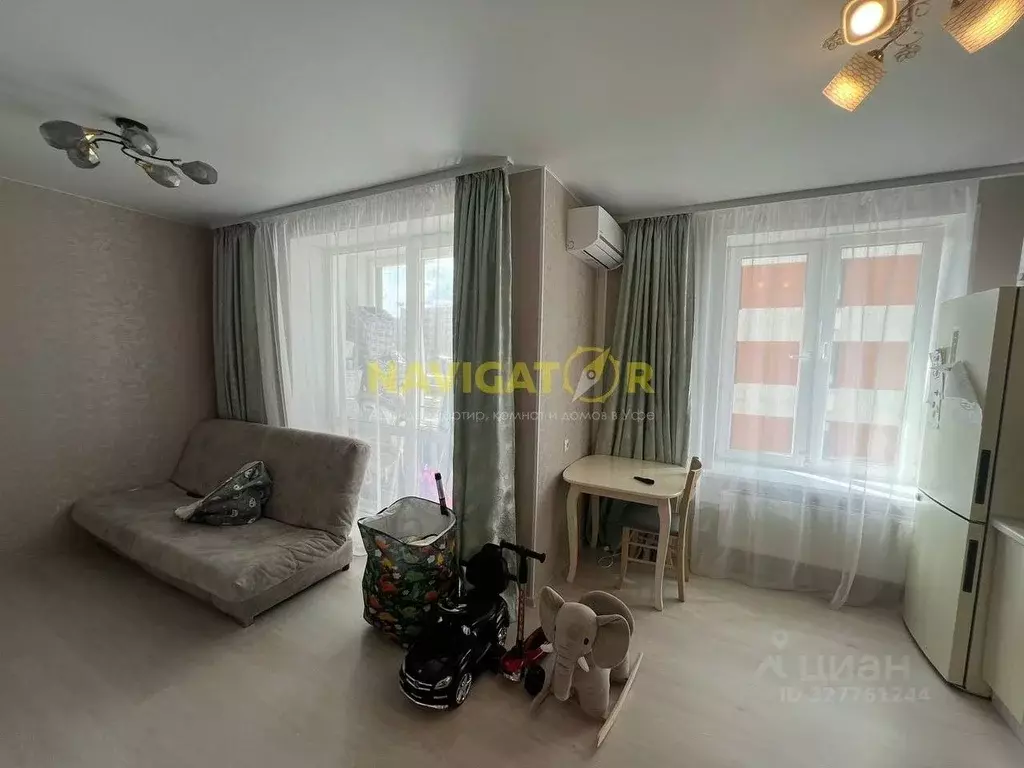 1-к кв. Башкортостан, Уфа ул. Академика Сулейманова, 10 (35.0 м) - Фото 1