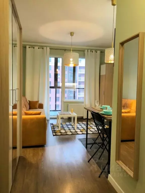 Студия Санкт-Петербург ул. Дыбенко, 8к3 (26.2 м) - Фото 1