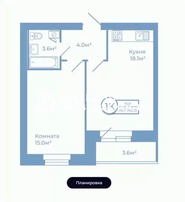 1-к кв. Ярославская область, Ярославский муниципальный округ, д. ... - Фото 2
