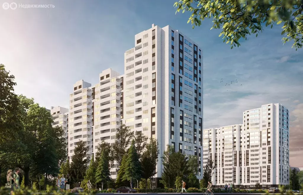 Квартира-студия: Казань, Кировский район, жилой массив Залесный, улица ... - Фото 1