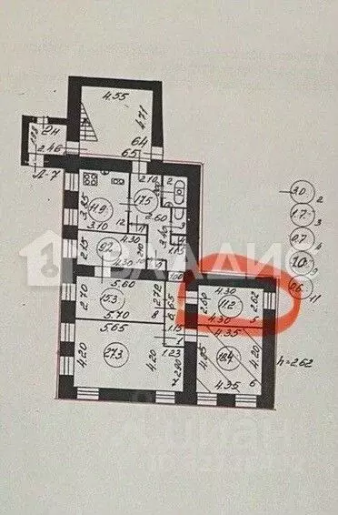 5-к кв. Санкт-Петербург ул. Рубинштейна, 11 (117.8 м) - Фото 2